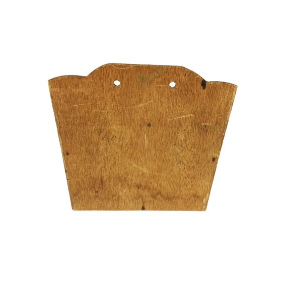 Vintage Nevco Japan Small 4 Drawer Wood Sewing box w Tomato Pin Cushion on Top - Picture 4 of 7